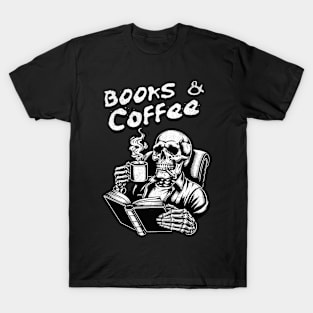 Books and Coffee T-Shirt